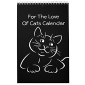 Voor de liefde van katten kalender (Hoes)