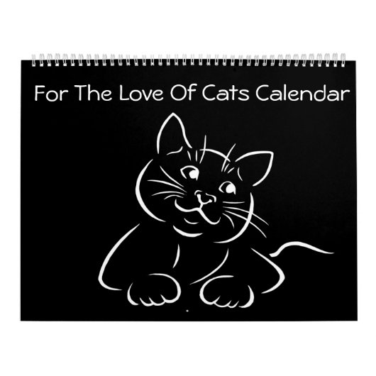 Voor de liefde van katten kalender (Hoes)