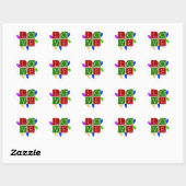 Voor de Liefde van Kerst stickers (Vel)