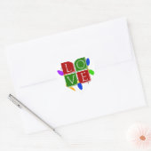 Voor de Liefde van Kerst stickers (Envelop)