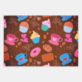 Voor de liefde van koffie Collectie Inpakpapier Vel (Voorkant 3)
