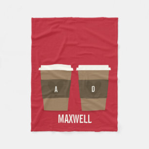 Voor de liefde van koffie fleece deken