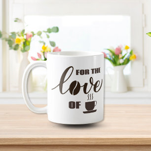 Voor de liefde van koffie koffiemok