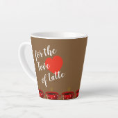 Voor de liefde van Latte Latte Mok (Linkerhoek)