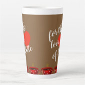 Voor de liefde van Letten Latte Mok (Voorkant)