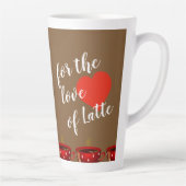 Voor de liefde van Letten Latte Mok (Rechts)