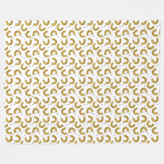 Voor de liefde van Mac en kaas Fleece Deken (Voorkant (Horizontaal))