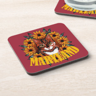 Voor de Liefde van Maryland Schortkat Bier Onderzetter