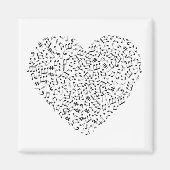 Voor de liefde van Muziek Magnet (Voorkant)