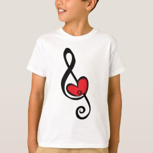 Voor de liefde van muziek t-shirt