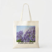 Voor de liefde van Paars Tote Bag (Voorkant)