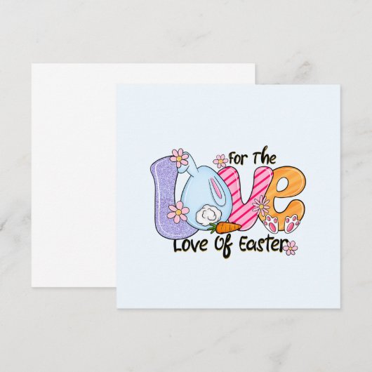 Voor de liefde van Pasen (Voorkant / Achterkant)