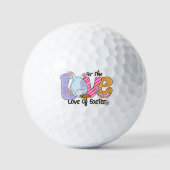 Voor de liefde van Pasen Golfballen (Voorkant)