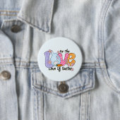 Voor de liefde van Pasen Ronde Button 7,6 Cm (In situ)