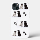 Voor de liefde van pugs Case-Mate iPhone case (Achterkant)