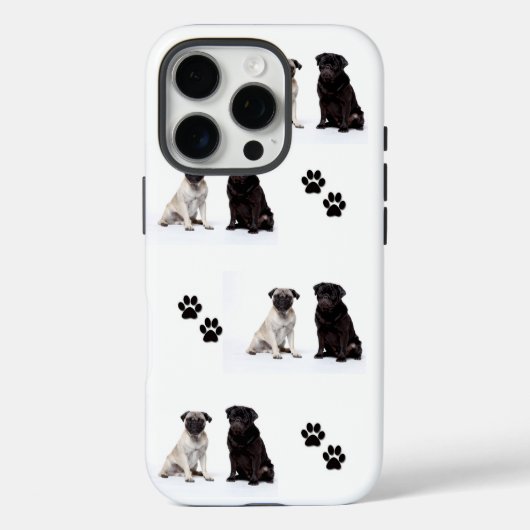Voor de liefde van pugs Case-Mate iPhone case (Achterkant)