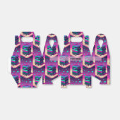 Voor de liefde van roze boeken bedankdoosjes (Uitgevouwen)