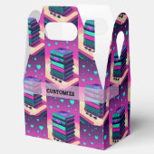 Voor de liefde van roze boeken bedankdoosjes (Geopend)