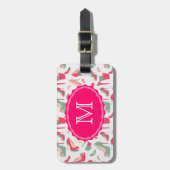 Voor de liefde van schoenen bagagelabel (Voorkant verticaal)