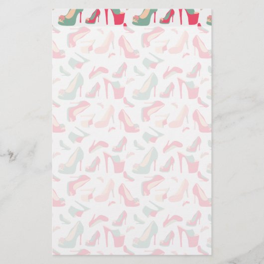 Voor de liefde van schoenen briefpapier (Voorkant)