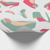 Voor de liefde van schoenen cadeaupapier (Hoek)