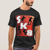 Voor de liefde van Skateboarden T-Shirt (Voorkant)