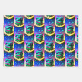 Voor de liefde voor boeken inpakpapier vel (Voorkant 3)