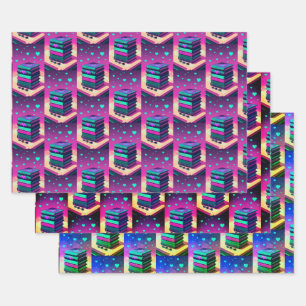 Voor de liefde voor boeken inpakpapier vel