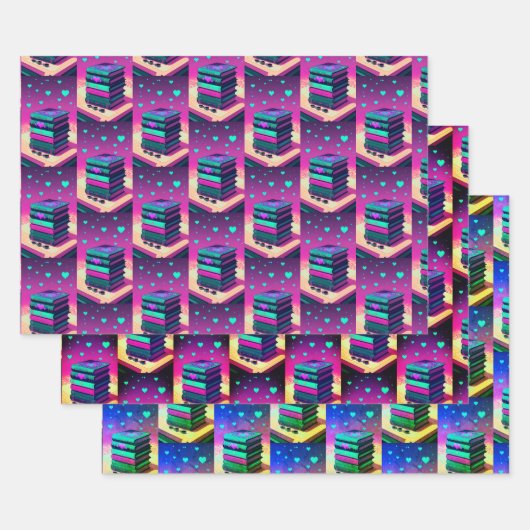 Voor de liefde voor boeken inpakpapier vel (Set)