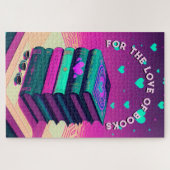 Voor de liefde voor boeken legpuzzel (Horizontaal)