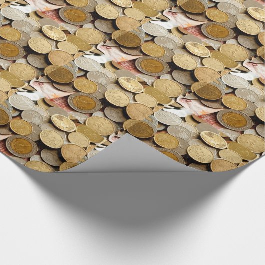 Voor de liefde voor geld cadeaupapier (Hoek)