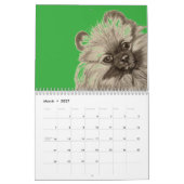 Voor de liefhebberij van de kalender van Poms door (Mar 2027)
