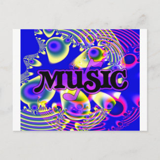 Voor de LOVE MUZIEK! Briefkaart