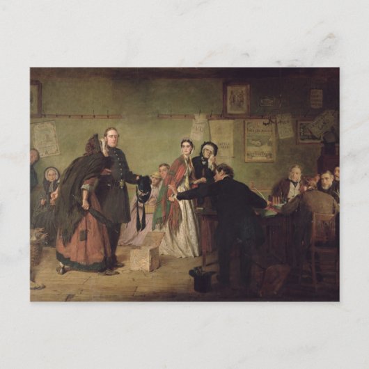 Voor de magistraten briefkaart (Voorkant)