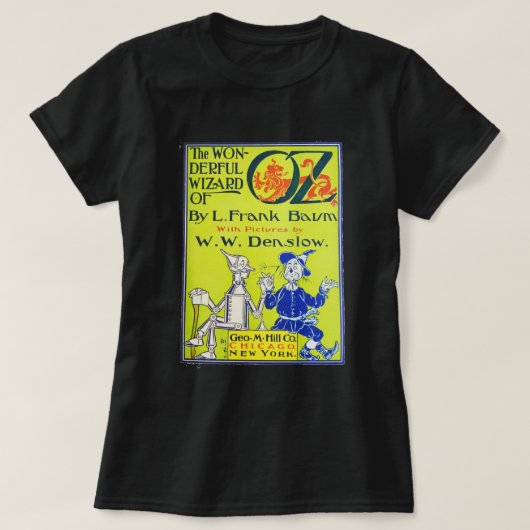 Voor de Mannen Tovenaar van Oz- Gifts voor Dag T-shirt (Design voorkant)