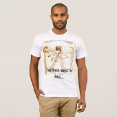 voor de mensen die op het punt staan te roken t-shirt (Voorkant volledig)