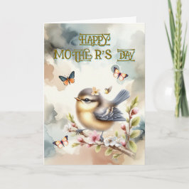 Voor de moeder die nooit stopt met Moederdag Kaart