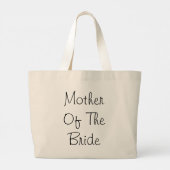 Voor de moeder van de grote Canvas tas van de brui (Achterkant)