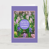 VOOR DE MOEDER VAN MIJN KLEINKINDEREN/GEFELICITEER KAART (Voorkant)