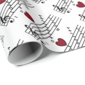 Voor de muziekliefhebber orchistra cadeaupapier (Rol Hoek)