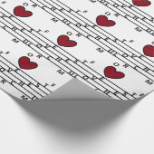 Voor de muziekliefhebber orchistra cadeaupapier (Hoek)