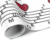 Voor de muziekliefhebber orchistra cadeaupapier (Rol Hoek)