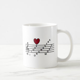Voor de muziekliefhebber orchistra koffiemok