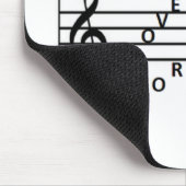 Voor de muziekliefhebber orchistra muismat (Hoek)