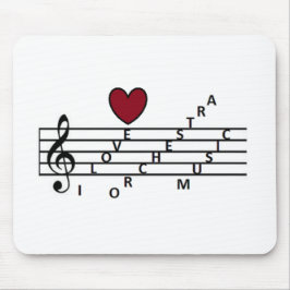 Voor de muziekliefhebber orchistra muismat