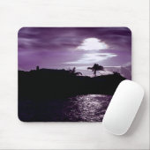 Voor de nacht van Mousepad Muismat (Met muis)