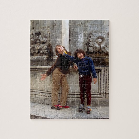 Voor de oorlog legpuzzel (Verticaal)