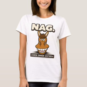 Voor de paardenliefhebber t-shirt