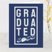 Voor de pas afgestudeerde. A AFSTUDEREN A Kaart (Gele Bloem)