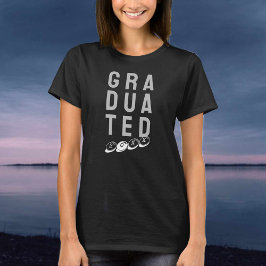 Voor de pas afgestudeerde. Een Afstuderen T-shirt